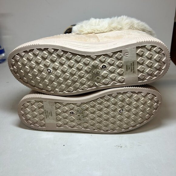 Journee Collection Womens 11 M Beige Sunset Lined Platform Slippers NIB IA6 - Picture 8 of 9
